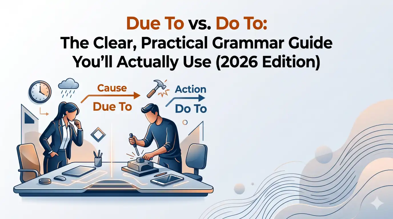 due to vs do to