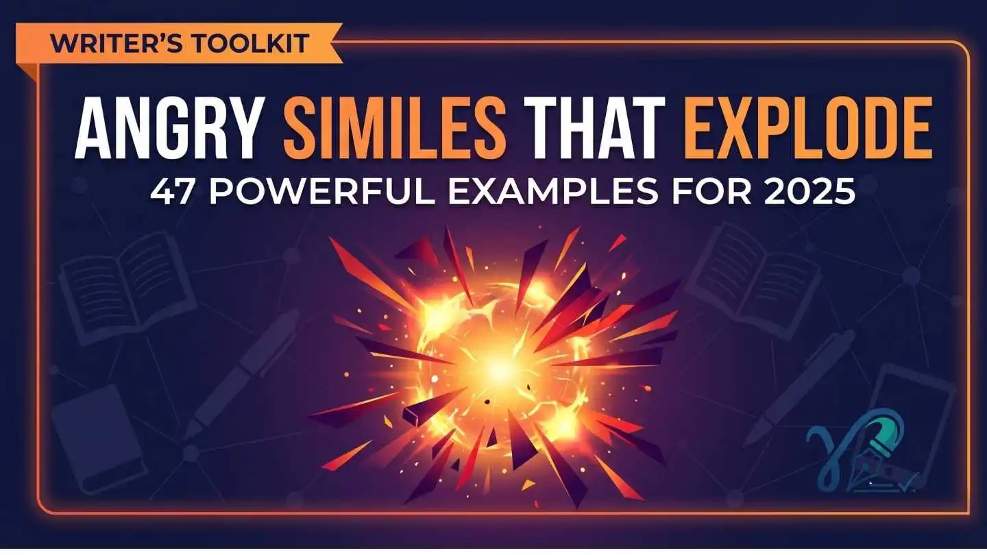 Angry Similes That Make Your Writing Explode With Emotion (47 Powerful Examples for 2025)