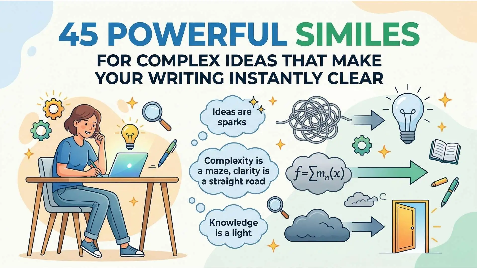 45 Powerful Similes for Complex Ideas That Make Your Writing Instantly Clear