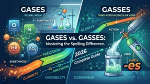 Gases vs. Gasses: The Definitive Grammar Guide to Spelling It Right Every Time