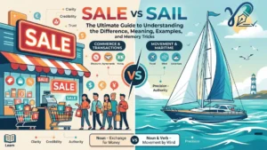 Sale vs Sail: The Ultimate Guide to Understanding the Difference