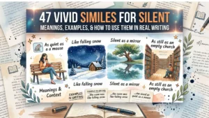47 Vivid Similes for Silent: Meanings, Examples, and How to Use Them in Real Writing