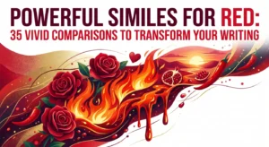 similes for red