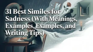 similes for sadness