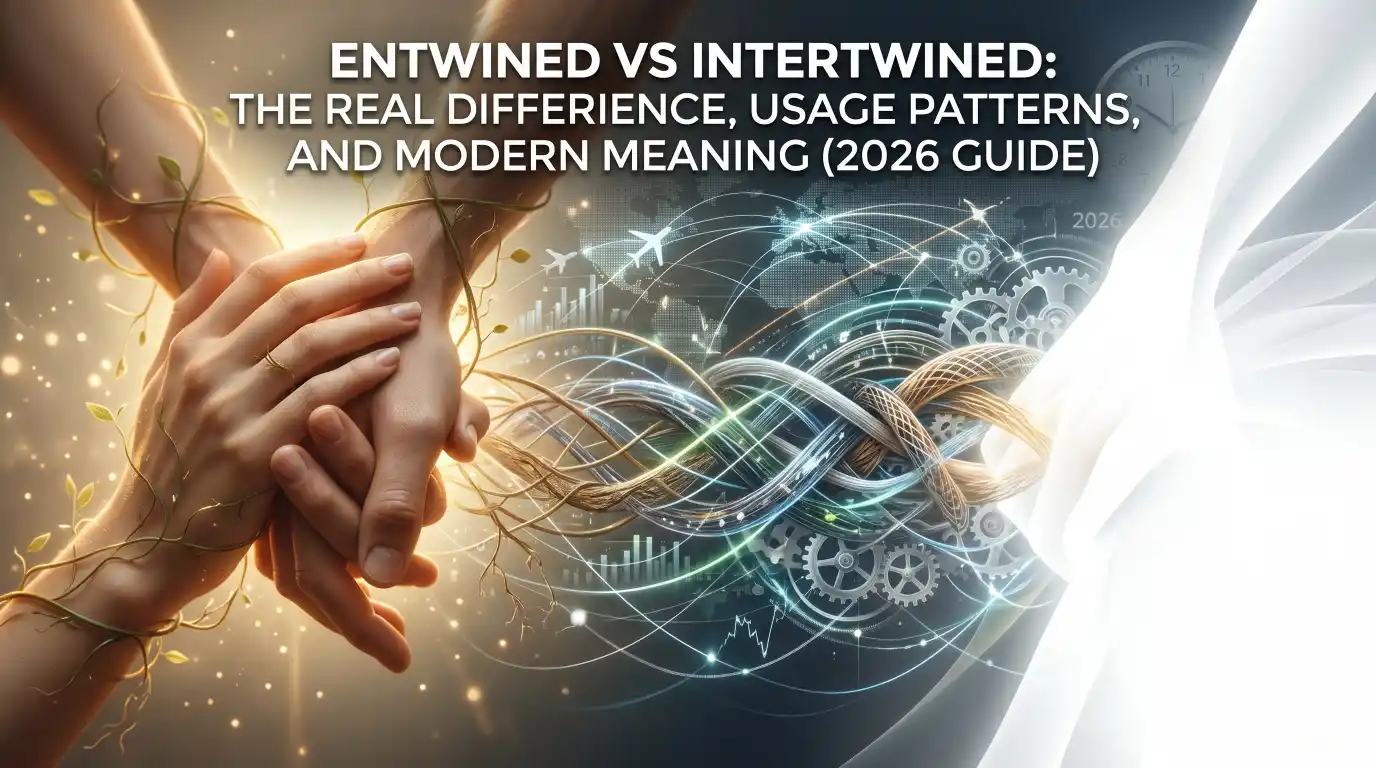 Entwined vs Intertwined