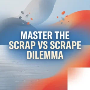 Scrap vs Scrape