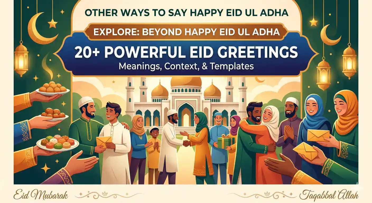Other Ways To say Happy Eid ul Adha
