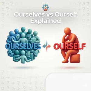Ourselves vs Ourself