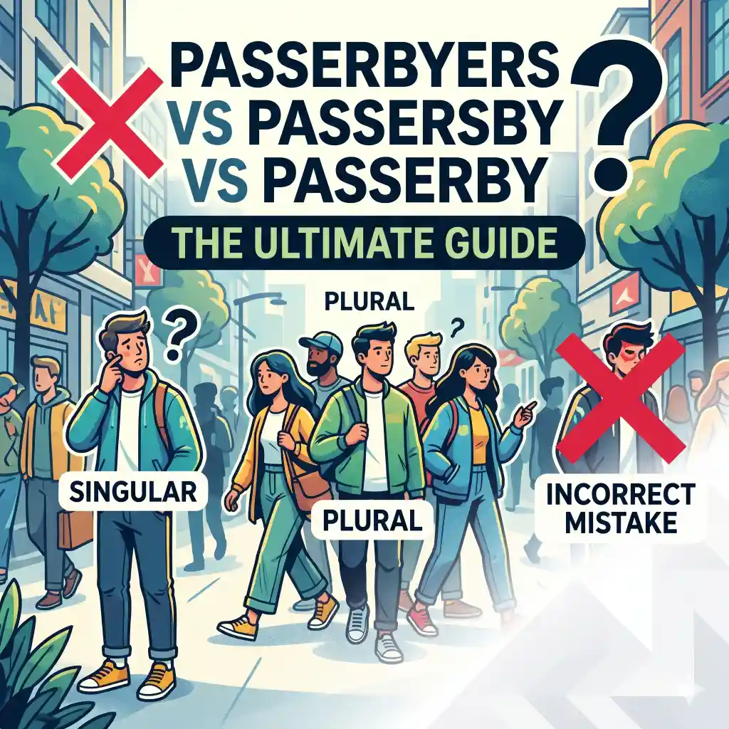 Passerbyers vs Passersby vs Passerby