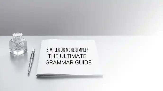 Simpler or More Simple