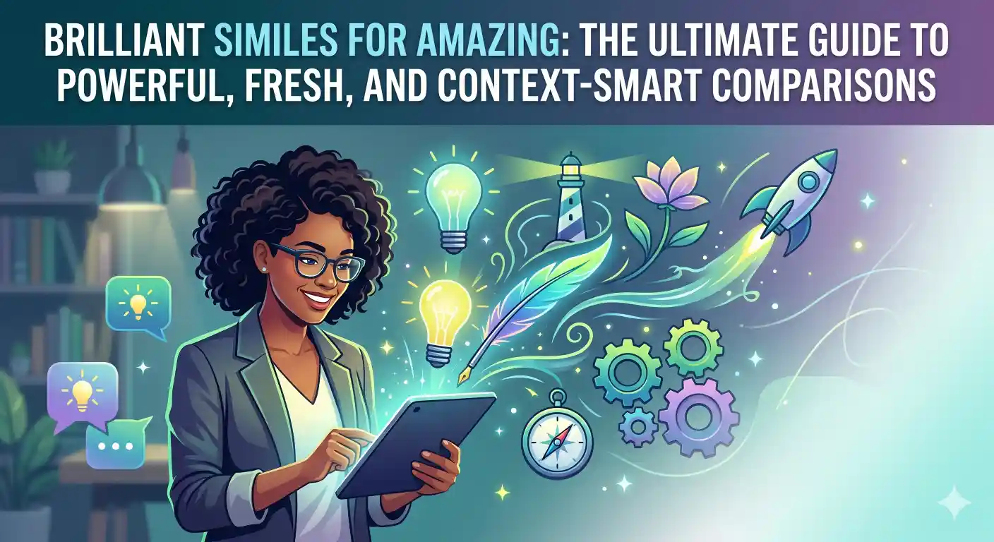 Brilliant Similes for Amazing