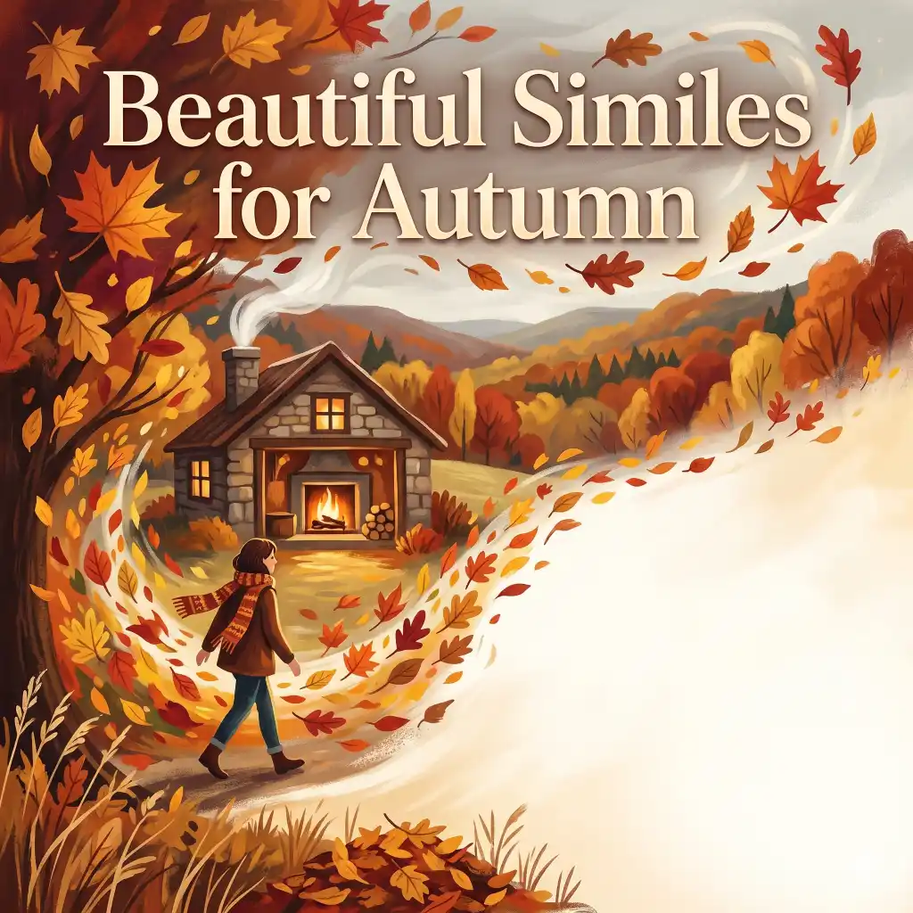 Beautiful Similes for Autumn