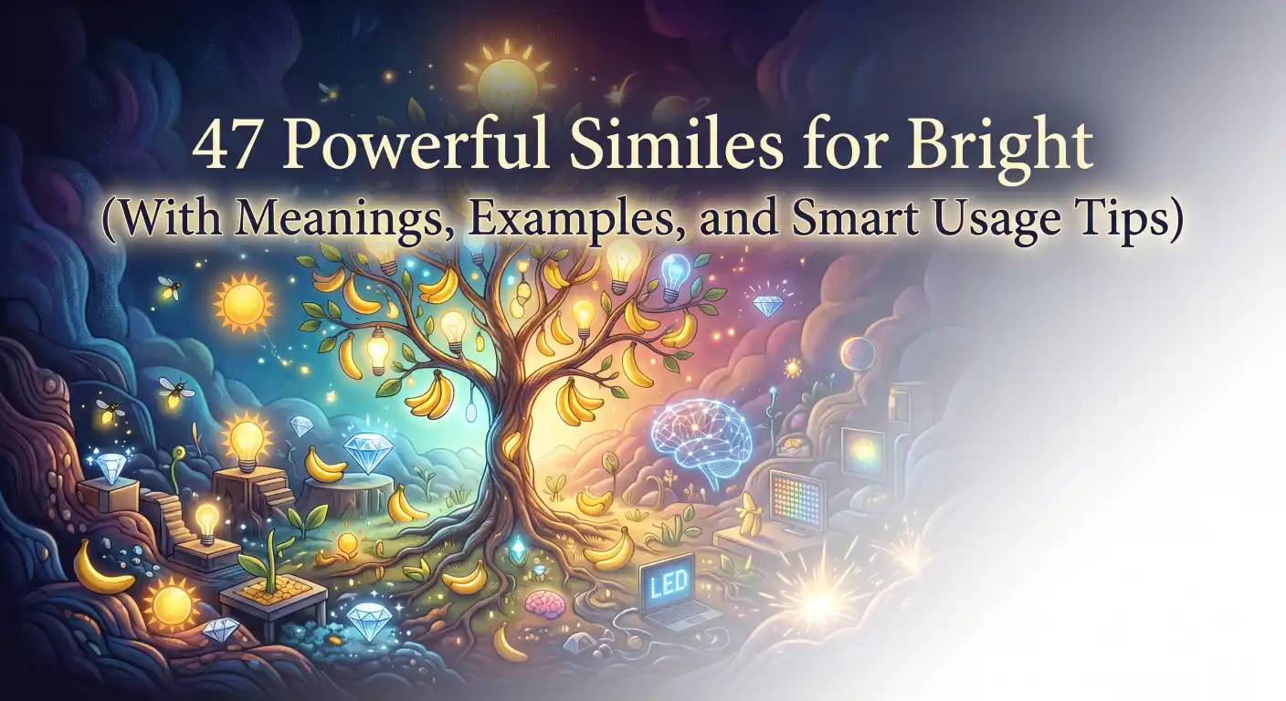Similes for Bright