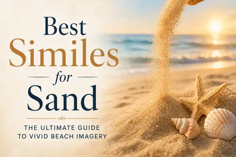 Similes for Sand