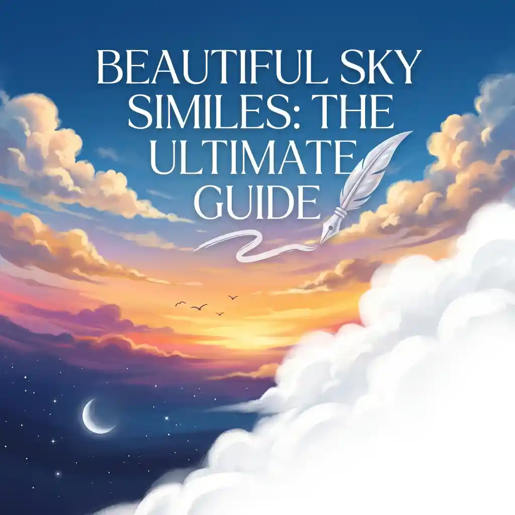 Beautiful Sky Similes