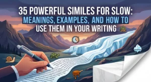 similes for slow