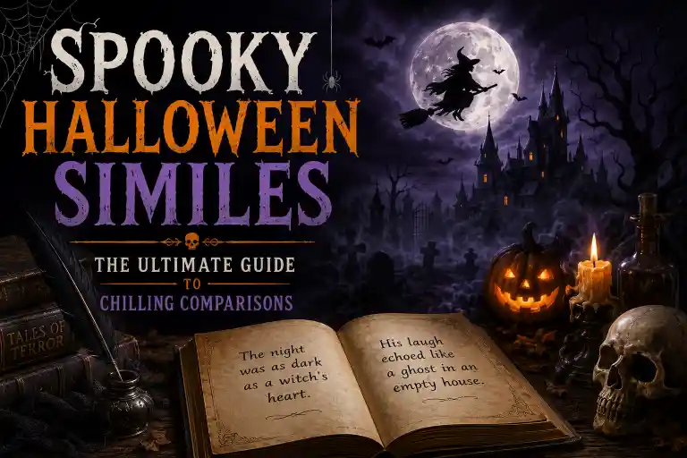 Spooky Halloween Similes