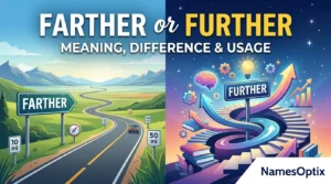Farther or Further: Meaning, Difference & Usage