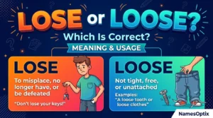 Lose or Loose: Which Is Correct? Meaning & Usage
