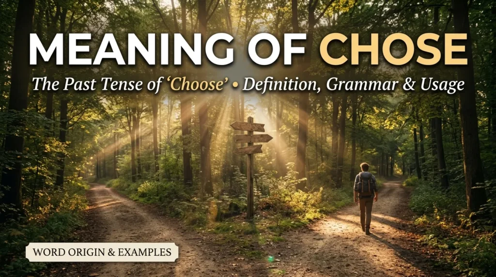 Meaning of Chose