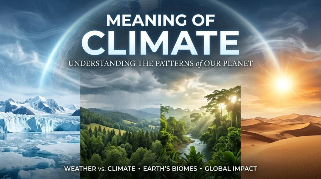 Meaning of Climate