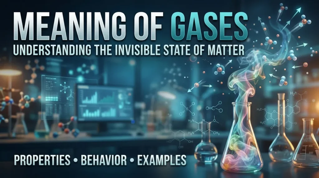 Meaning of Gases