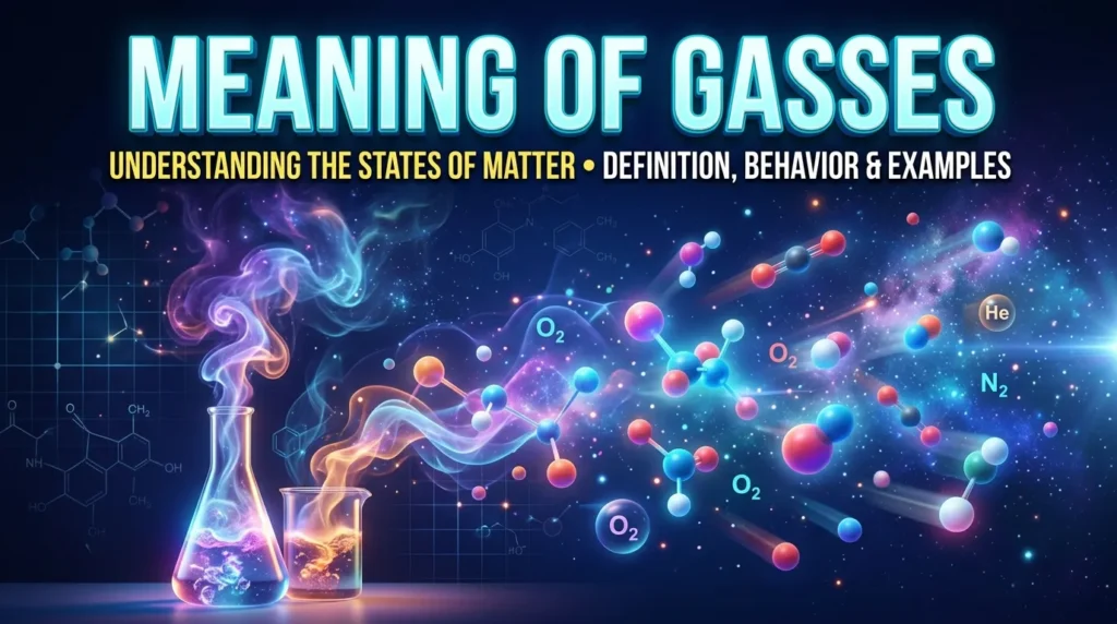 Meaning of Gasses