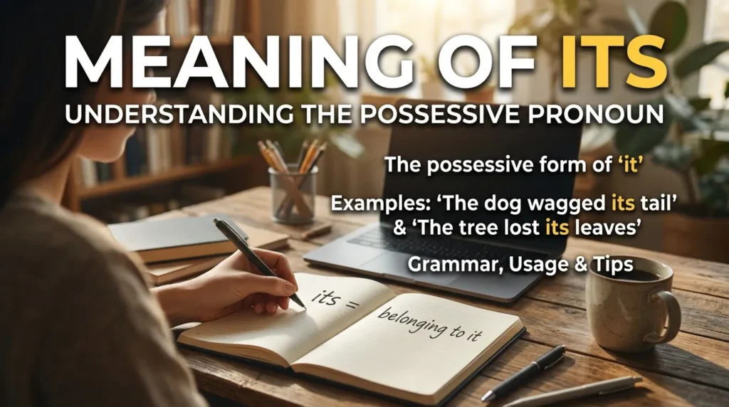 Meaning of Its