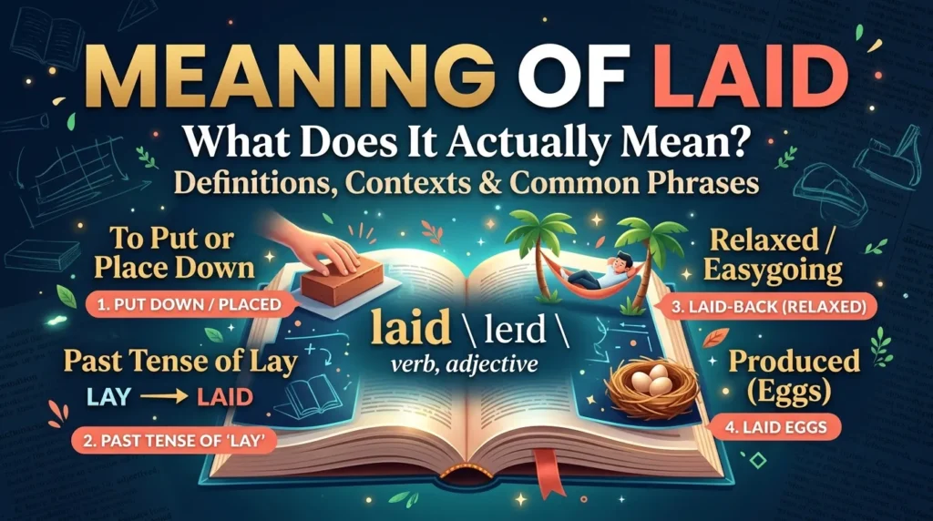 Meaning of Laid