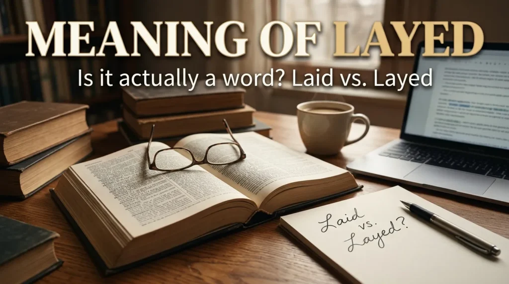 Meaning of Laid