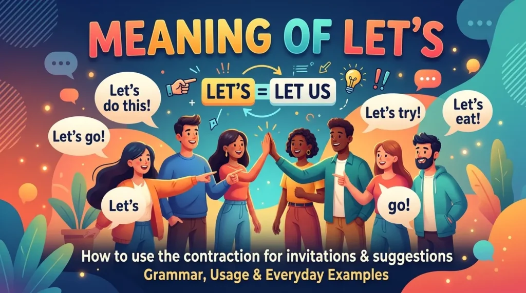 Meaning of Lets