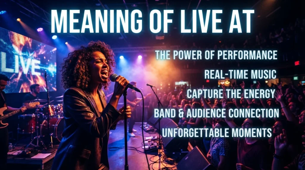 Meaning of Live At