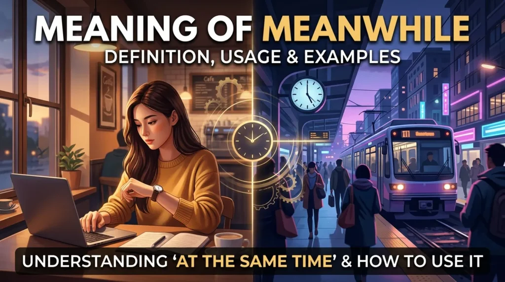 Meaning of Meanwhile