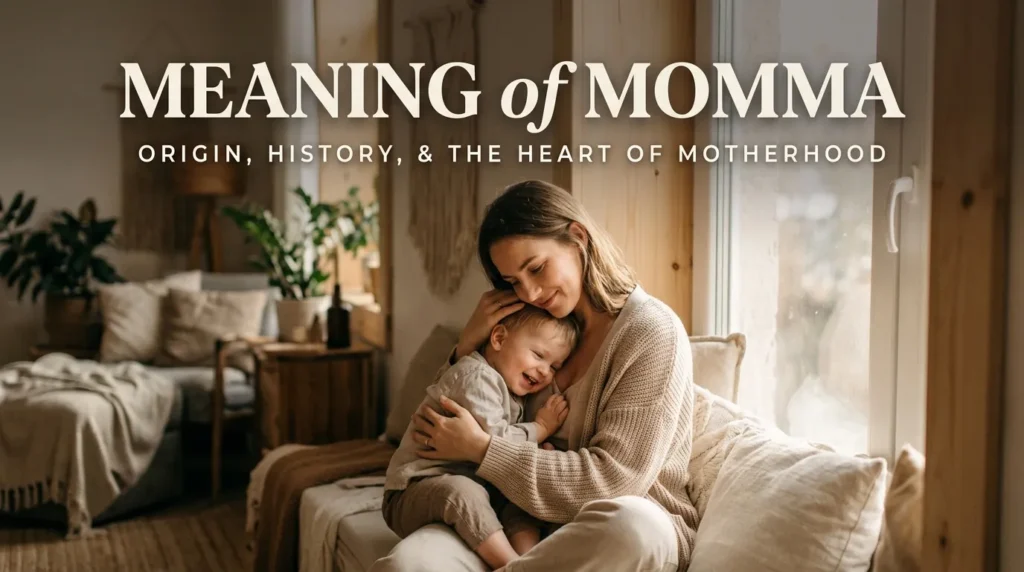 Meaning of Momma