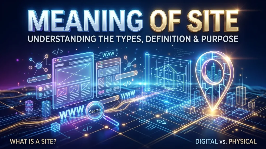 Meaning of Site