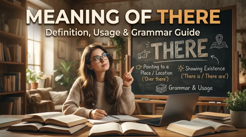 Meaning of There