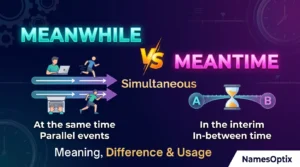 Meanwhile vs Meantime: Meaning, Difference & Usage